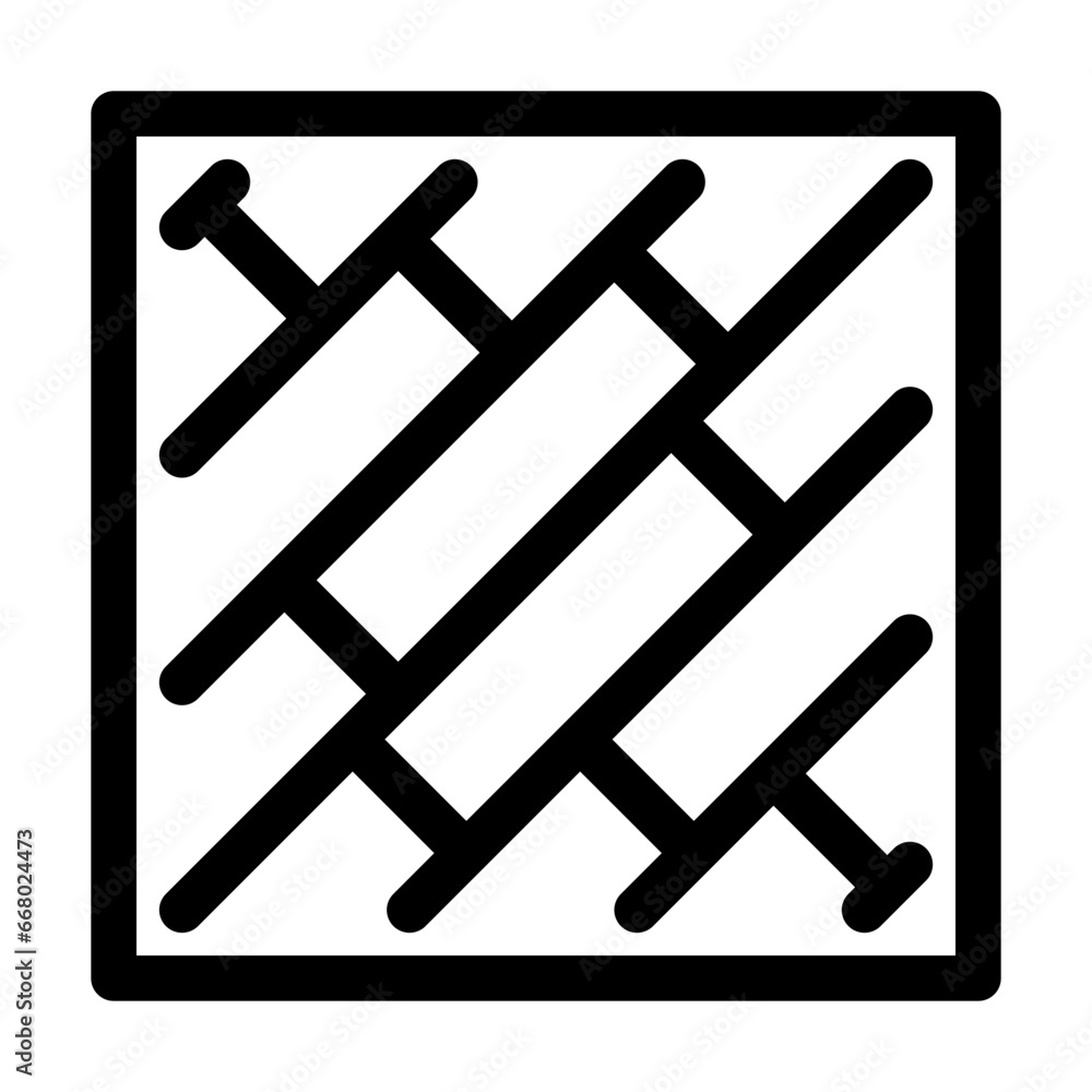 parquet line icon parquet line icon
