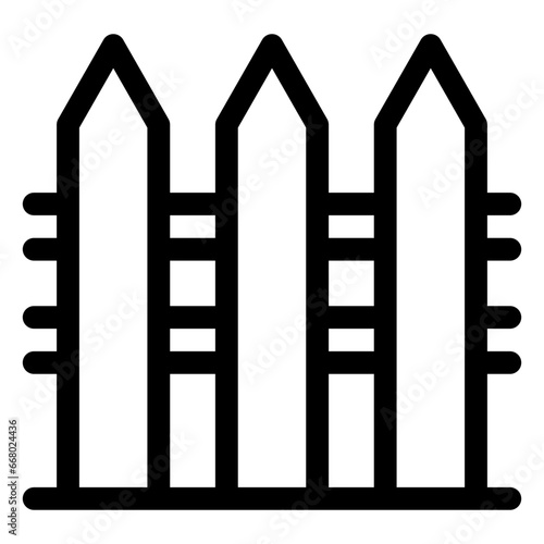 fence line icon