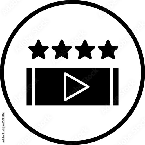 Video Review Icon Style