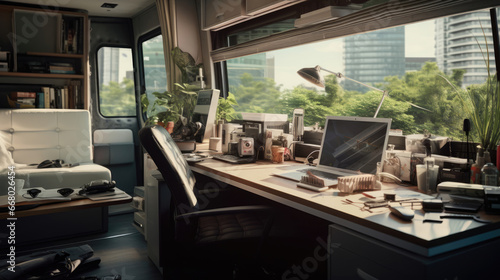 Innovative Workspaces on the Move: Mobile Office