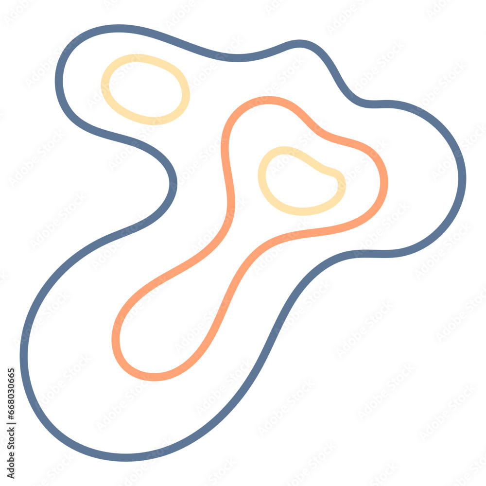 Colorful Line Shape Colorful Line Shape