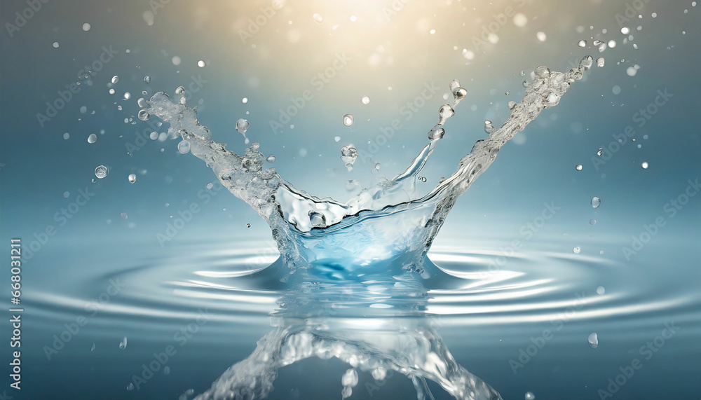 Captivating Water-Drop Splashing Captivating Water-Drop Splashing