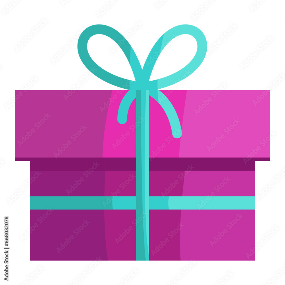 a gift with a nice shape vector cartoon a gift with a nice shape vector cartoon