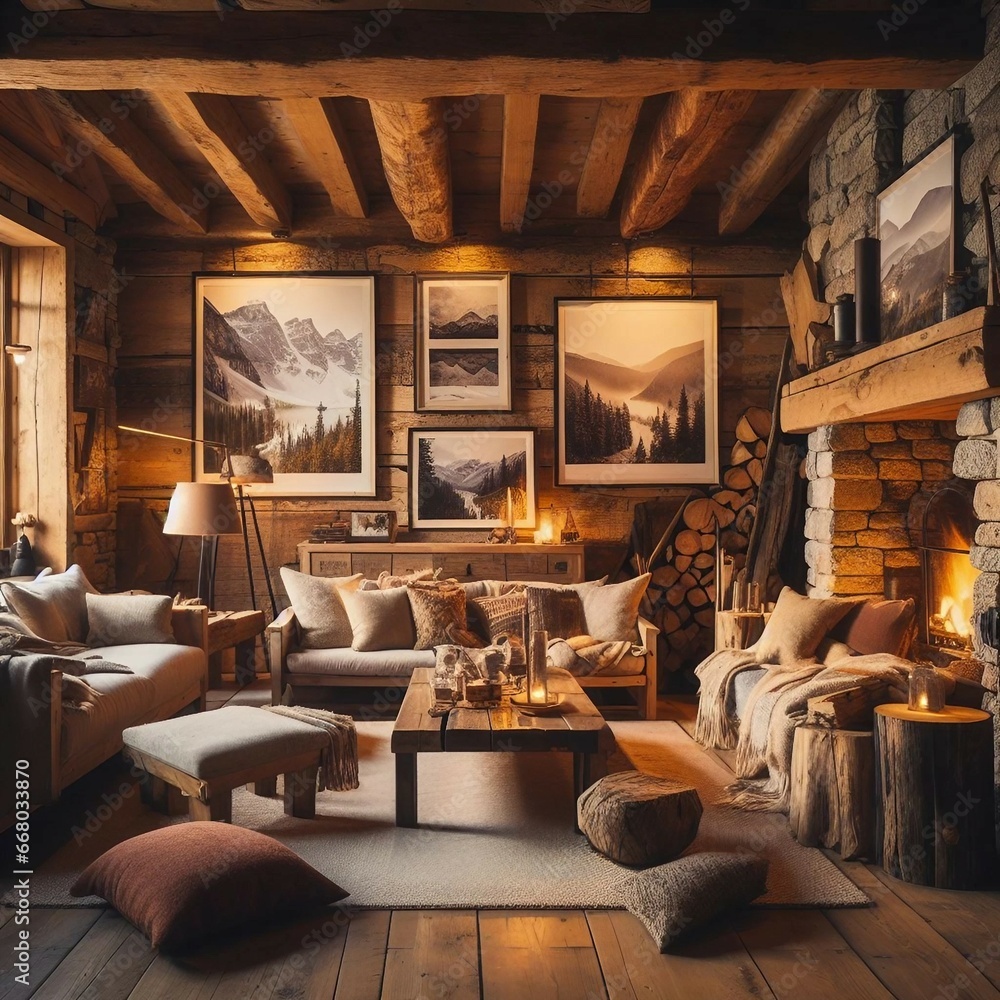 Home decor with natural scenery Home decor with natural scenery