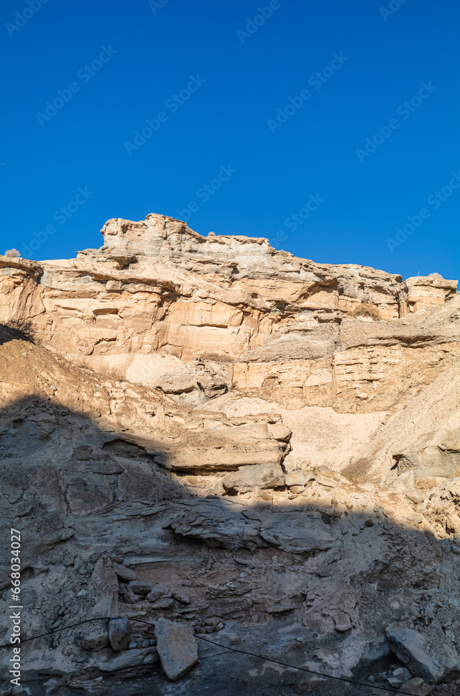 Yadan Landform on the Desert of Xinjiang, China