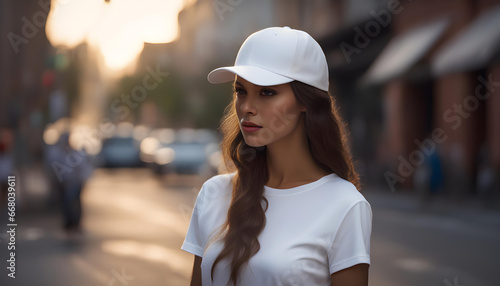 Female model on the street © PhotoPhreak