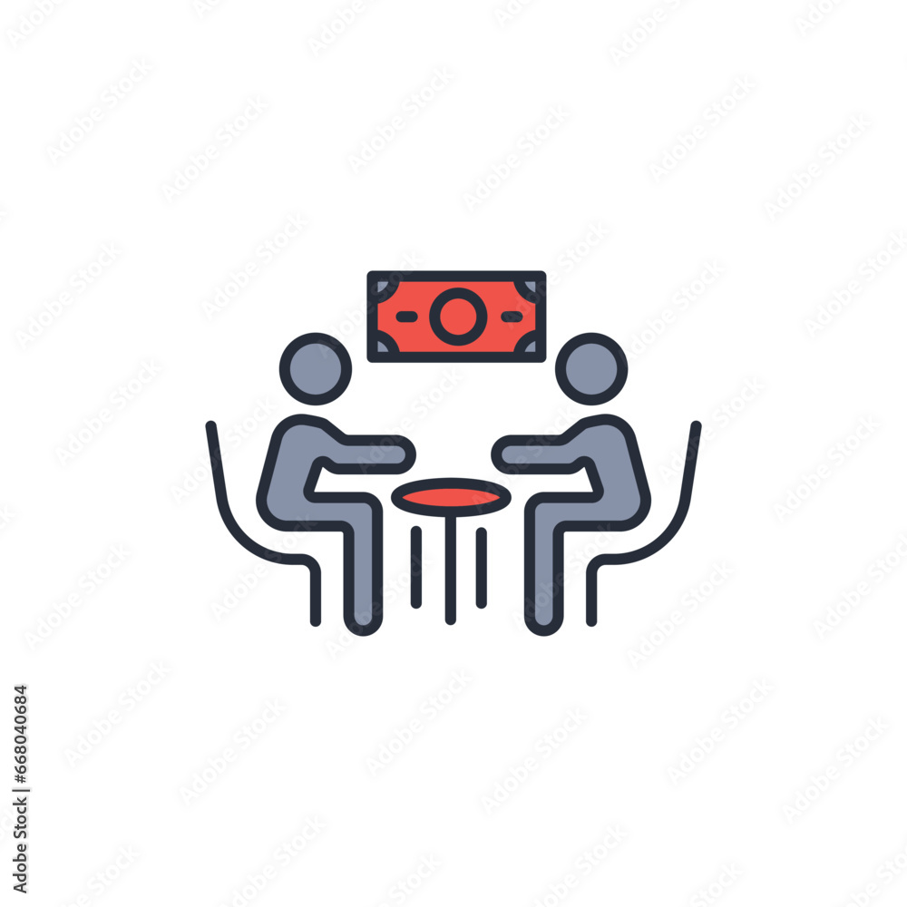 meeting icon. vector.Editable stroke.linear style sign for use web design,logo.Symbol illustration. meeting icon. vector.Editable stroke.linear style sign for use web design,logo.Symbol illustration.