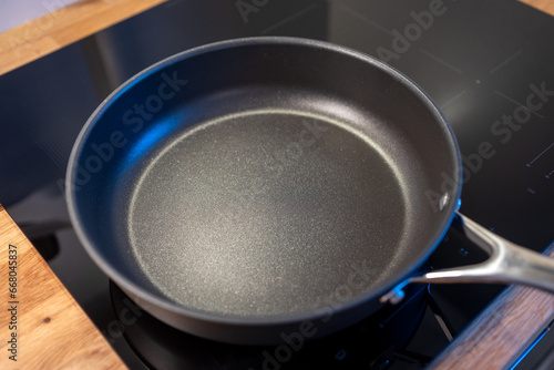 Empty cooking pan