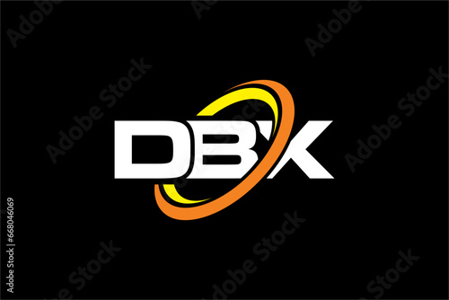 DBX creative letter logo design vector icon illustration photo