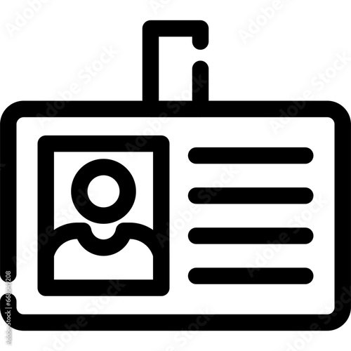 ID Card Icon