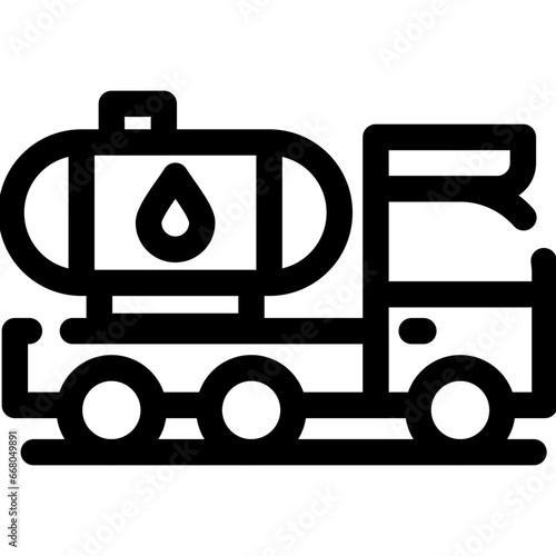 Tanker Truck Icon