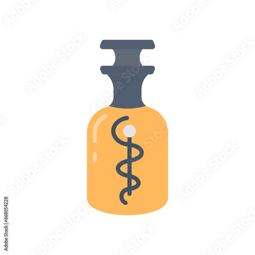 Yoga Oil Icon in vector. illustration