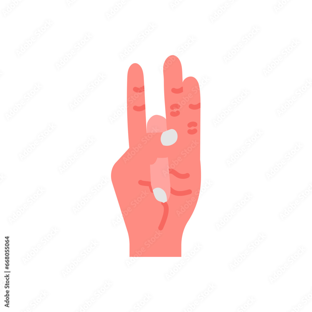 Shunya Mudra Icon in vector. illustration
Shunya Mudra Icon in vector. illustration