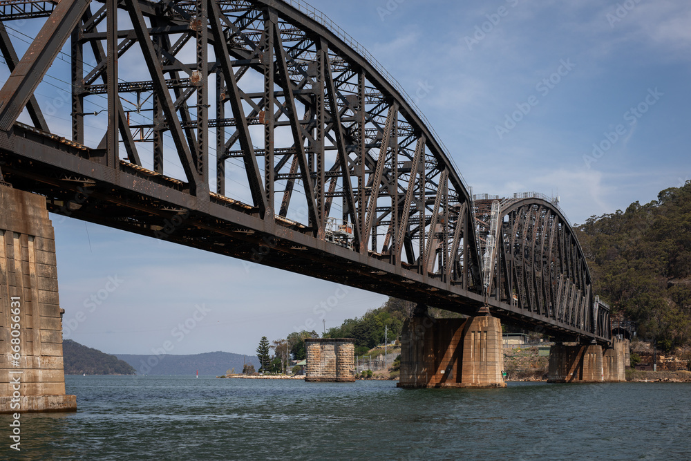 Naklejka premium Railway bridge