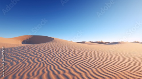 Stark Desert Landscape Unforgiving Isolation.