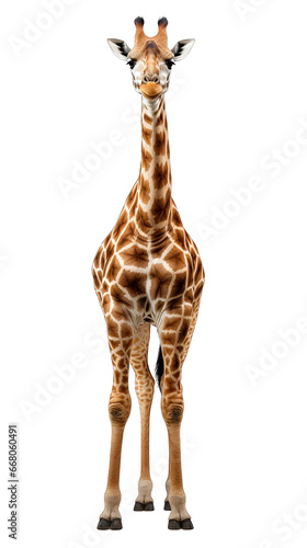 Giraffe Isolated © Ariestia