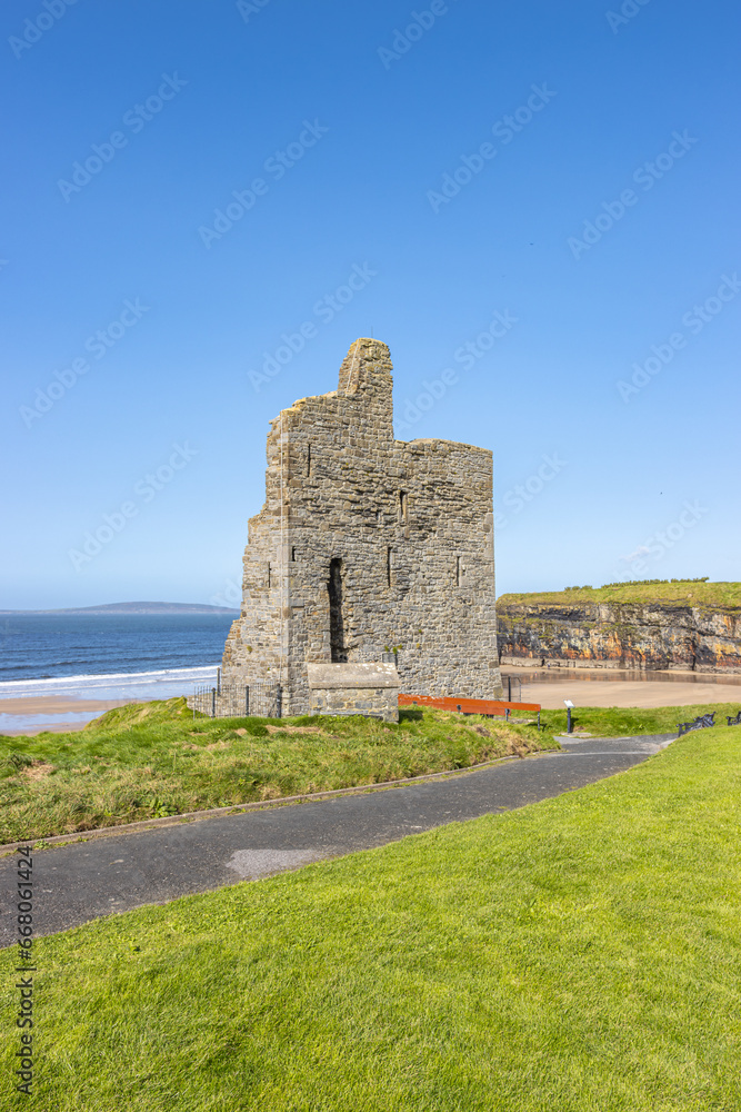 Ballybunion, Ireland - October 1 2023 Ballybunion, Ireland - October 1 2023