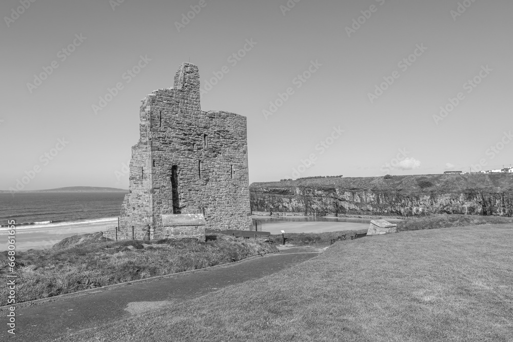 Ballybunion, Ireland - October 1 2023 Ballybunion, Ireland - October 1 2023