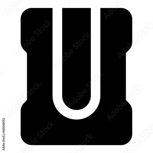 Sharpener glyph icon
