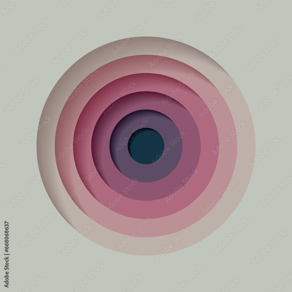 3D background with paper cut modern colours round holes. Realistic design layout for presentation, flyer, poster, banner, business card. Geometric vector illustration. 3D background with paper cut modern colours round holes. Realistic design layout for presentation, flyer, poster, banner, business card. Geometric vector illustration.