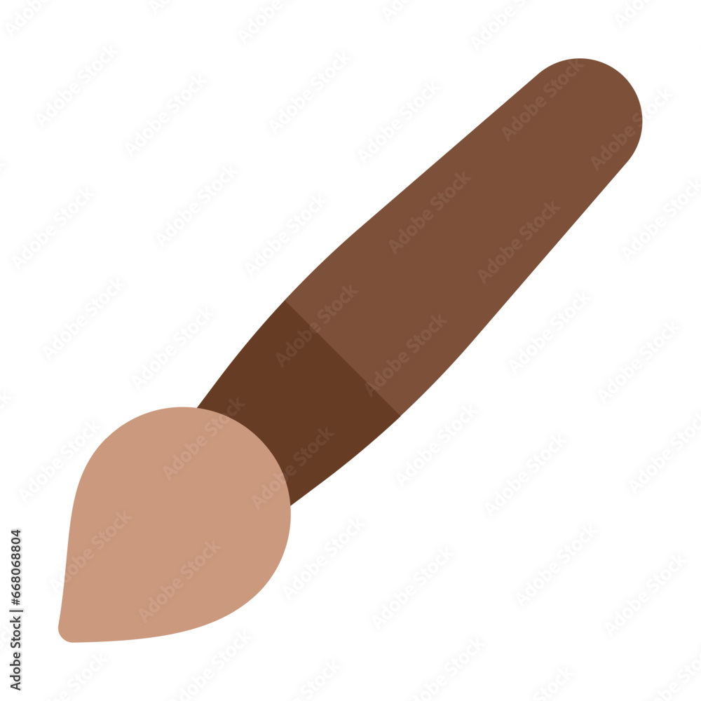 Paintbrush flat icon Paintbrush flat icon