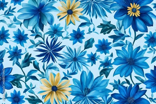 seamless floral background