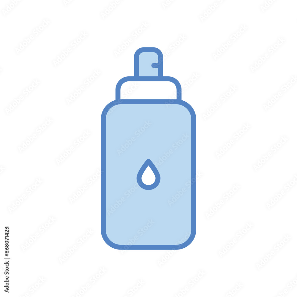 spary paint icon isolate white background vector stock illustration spary paint icon isolate white background vector stock illustration