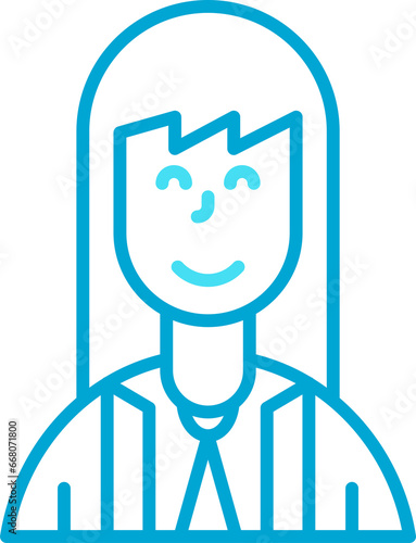 Woman Avatar Illustration 