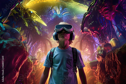Kid in a Virtual Reality © DC