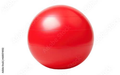 Stability Ball On Transparent Background.