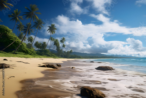 Paradies unter Palmen: Ein tropischer Traum photo