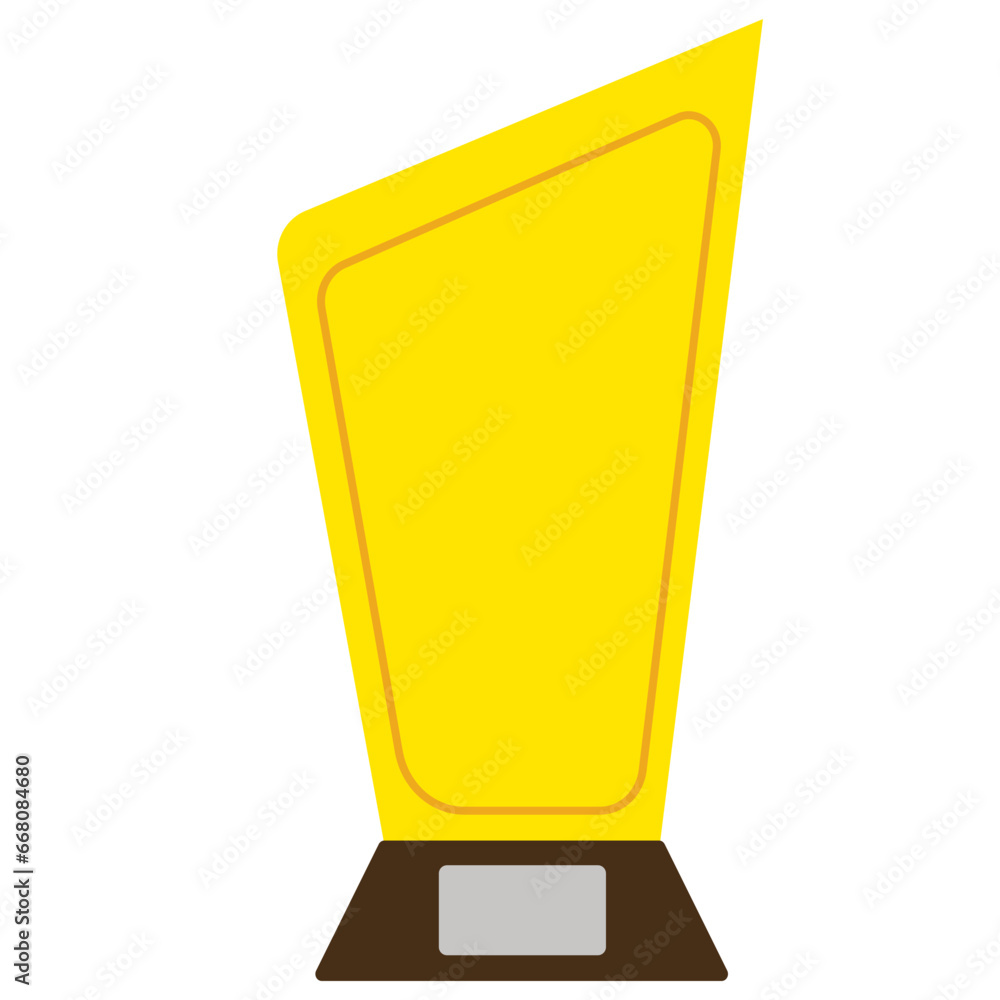cartoon vector gold award trophy cartoon vector gold award trophy