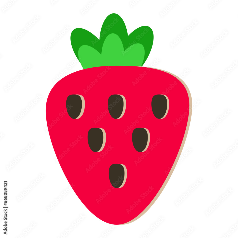 Fototapeta premium strawberry vector
