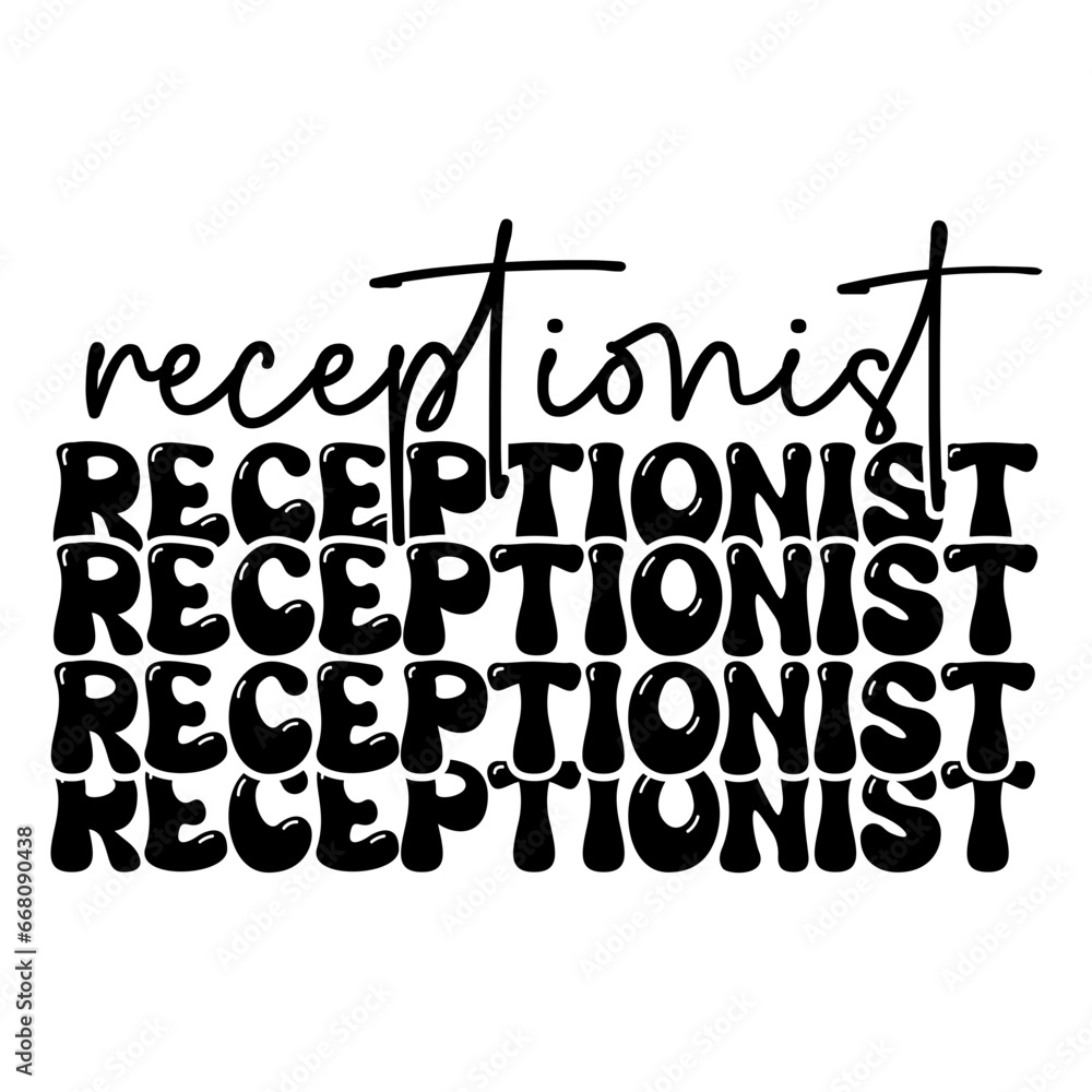 receptionist svg receptionist svg