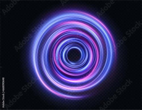 Light blue Twirl png. Curve light effect of neon line. Luminous gold spiral png. Element for your design, advertising, postcards, invitations, screensavers, websites, games. 
