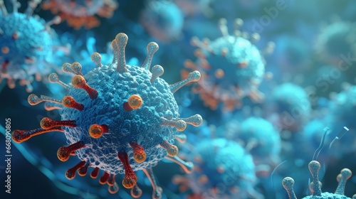 Rendering of microscopic vi...