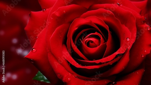 Beautiful red best rose flowers wallpaper image Ai generated art
