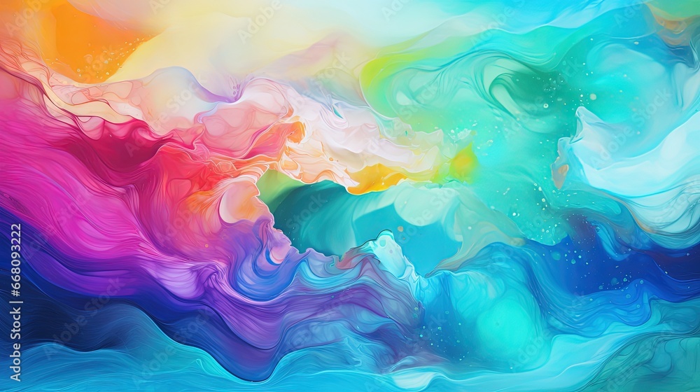 Vibrant colors inspire happy creativity