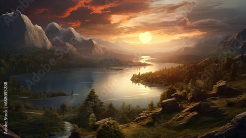 stunning scenery