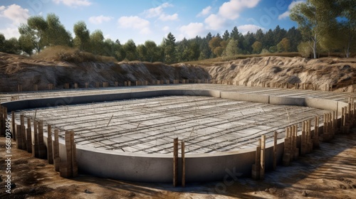 Reinforced concrete foundat...