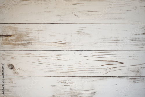 texture of old, damaged, cracked wood bleached with white paint with knots in a boho style