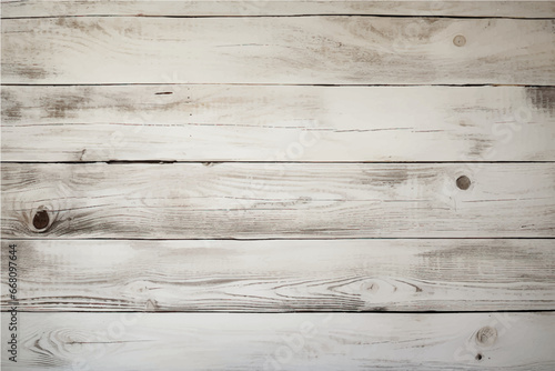 texture of old, damaged, cracked wood bleached with white paint with knots in a boho style