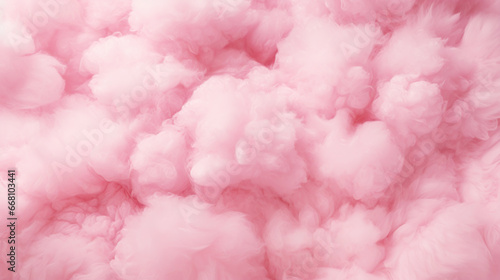 Pink cotton candy background. Candy floss texture. Generative AI