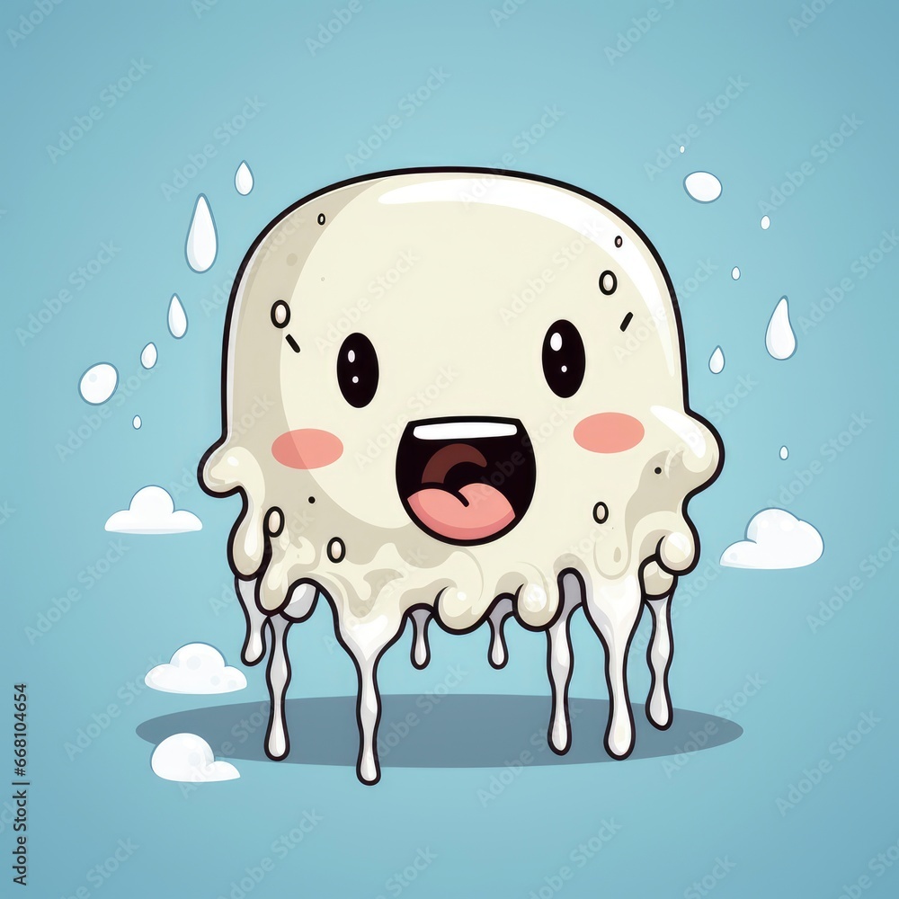 Dirty Tooth CryingIcon,Cartoon Illustration, For Printing Dirty Tooth CryingIcon,Cartoon Illustration, For Printing