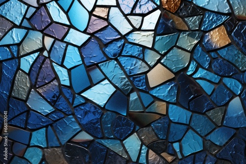 Colorful glass mosaic texture background