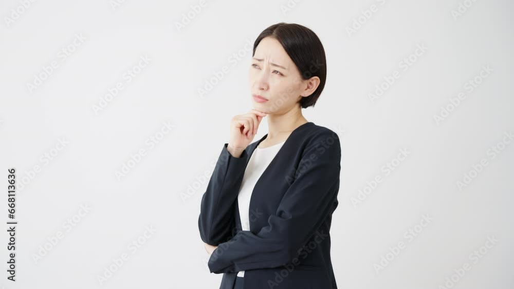 ビジネススーツを着ている若い女性 ビジネスイメージ ビジネススーツを着ている若い女性 ビジネスイメージ