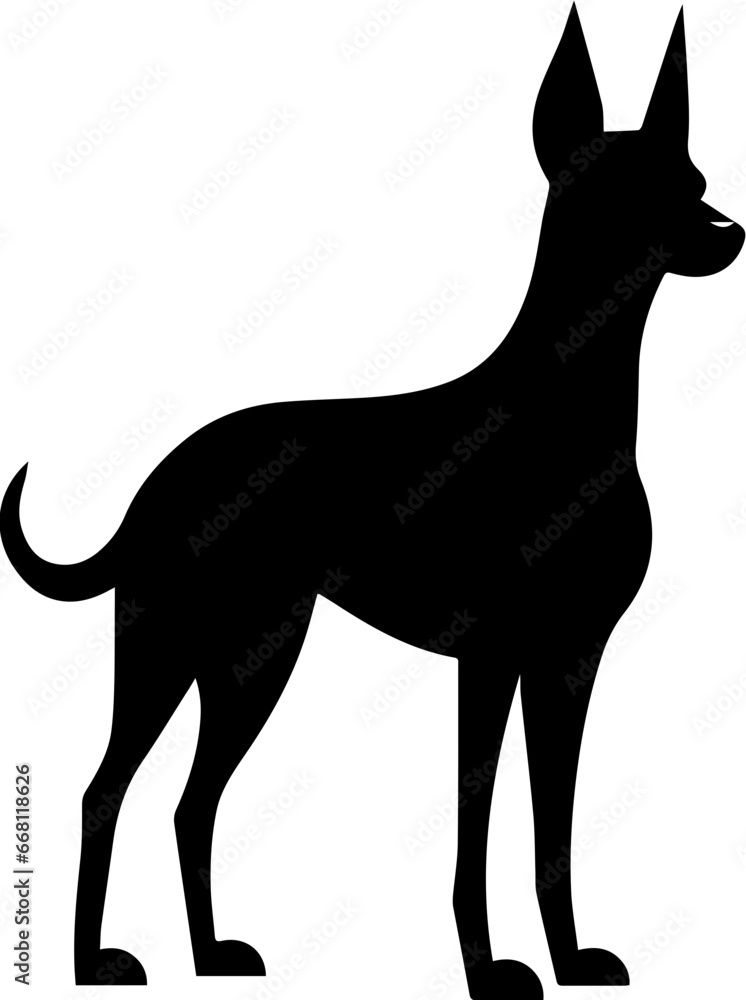 Xoloitzcuintli Dog Icon Xoloitzcuintli Dog Icon
