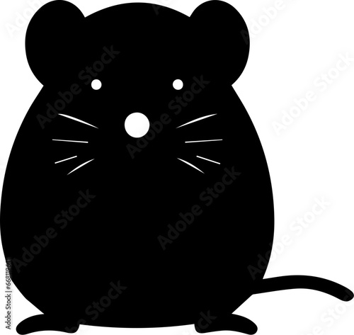 Vole Flat Icon