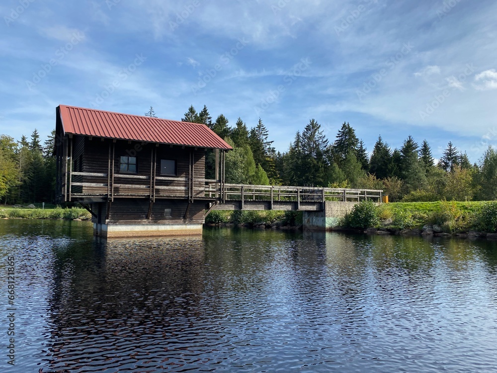 Der Fichtelsee im Fichtelgebirge Der Fichtelsee im Fichtelgebirge