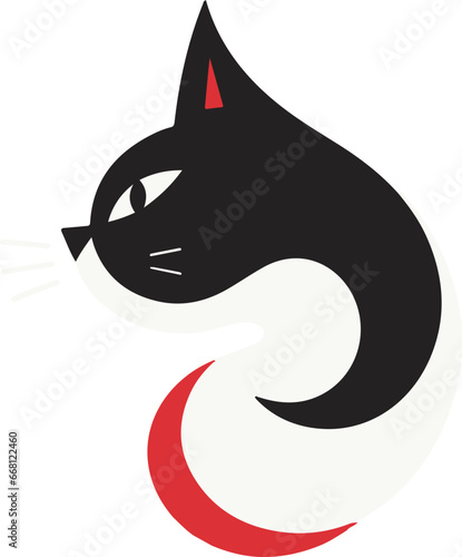 Cat logo icon